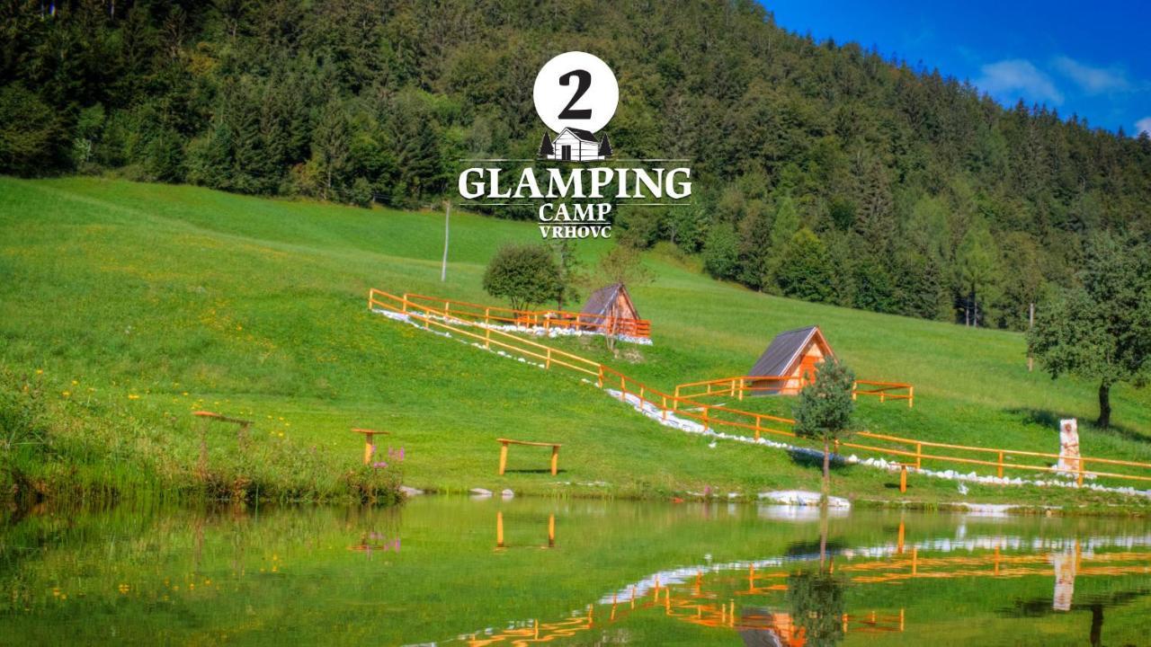 ホテル Glamping Vrhovc ゴレンスカ地方 エクステリア 写真